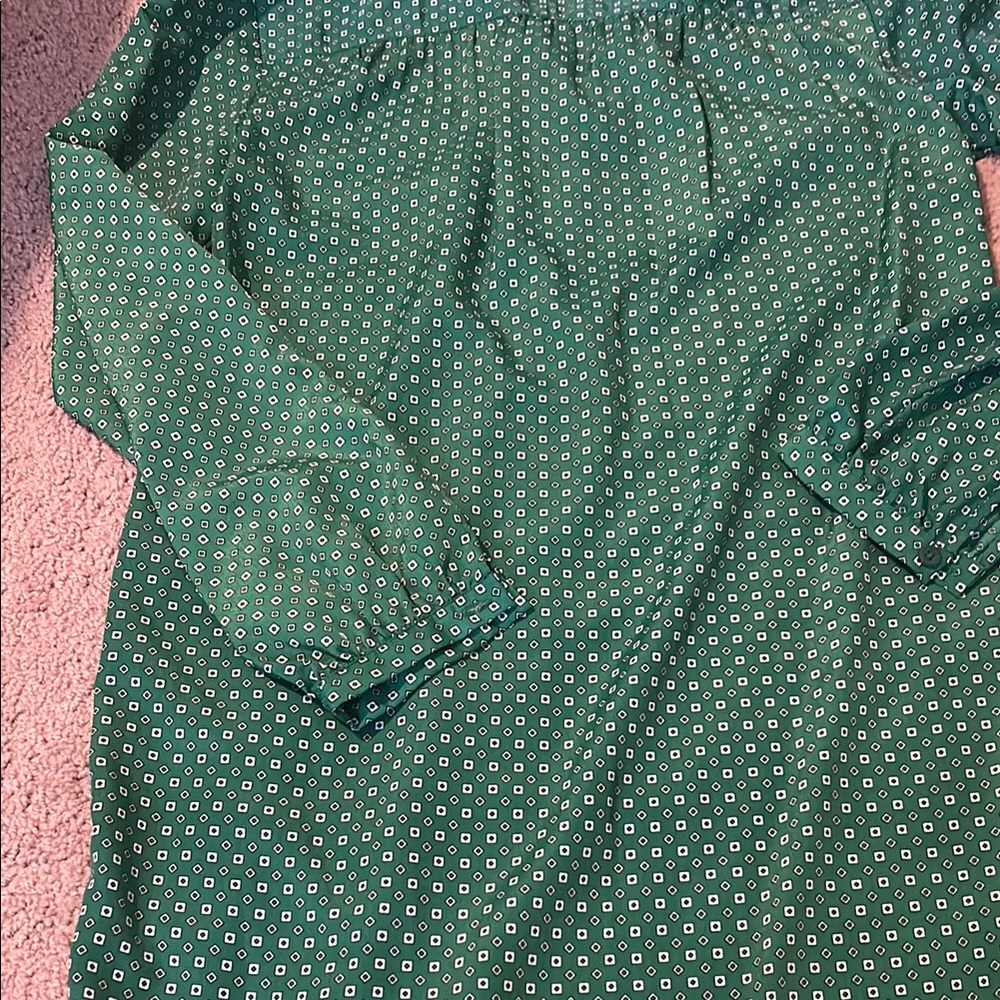 Green Michael Kors dress with Necklace - Picture 8 of 9